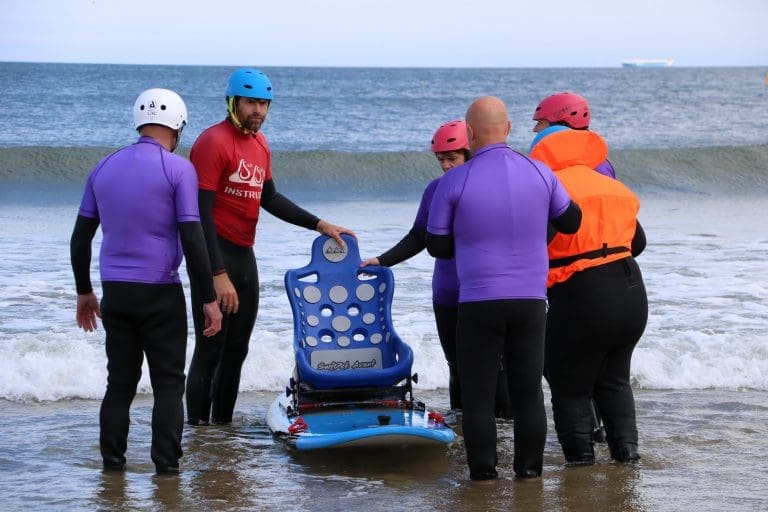Embracing Inclusion With Seated Surfboards